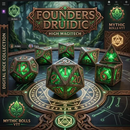 Druidic founder dice