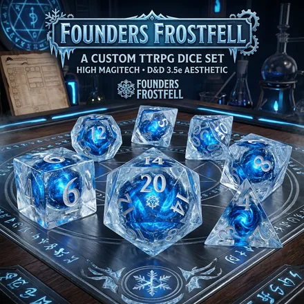 Frostfell founder dice