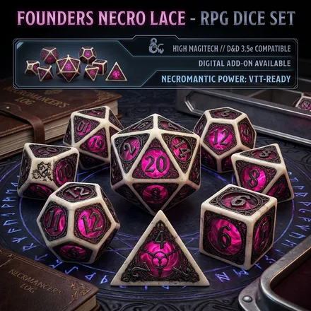 Necro-lace founder dice